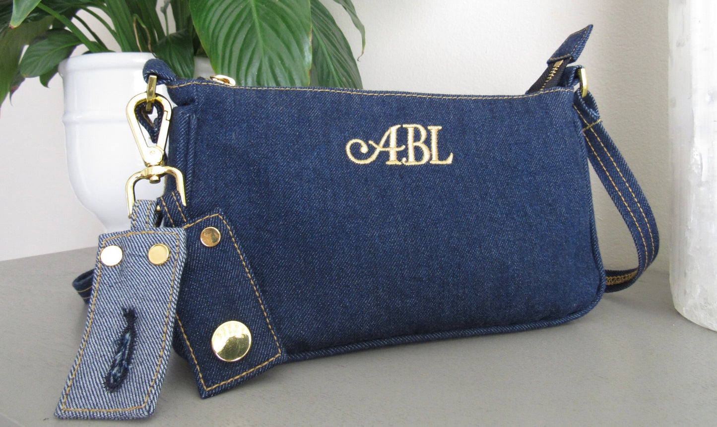 Dark Wash - Denim Hand Bag
